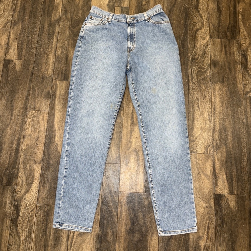 Vintage Levi's 512 Classic‎ Slim Tapered Fit Light Wash Denim Jeans Women's 14L
